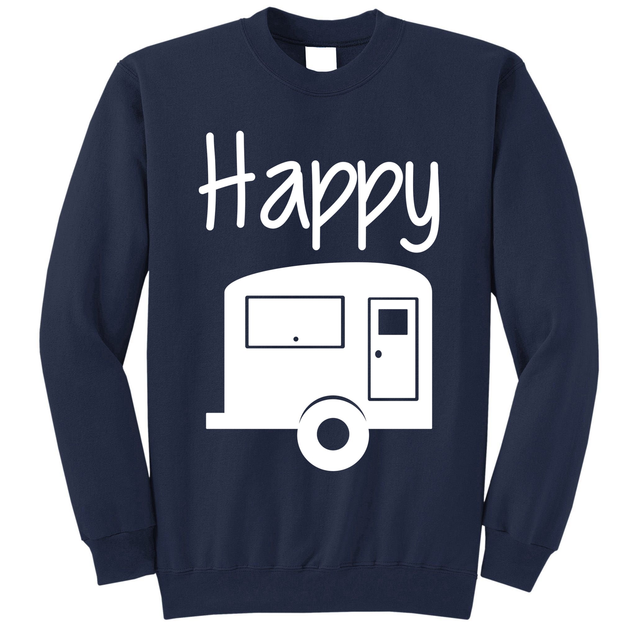 Happy Camper RV Camping Tall Sweatshirt