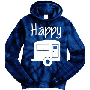 Happy Camper RV Camping Tie Dye Hoodie