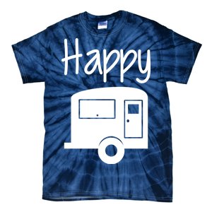 Happy Camper RV Camping Tie-Dye T-Shirt