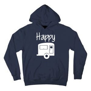 Happy Camper RV Camping Tall Hoodie