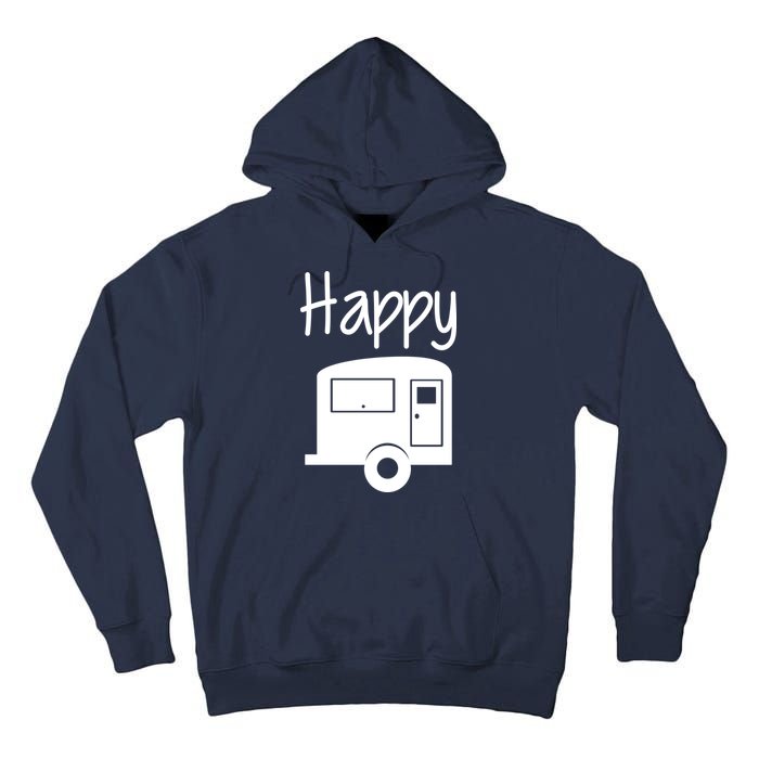 Happy Camper RV Camping Tall Hoodie