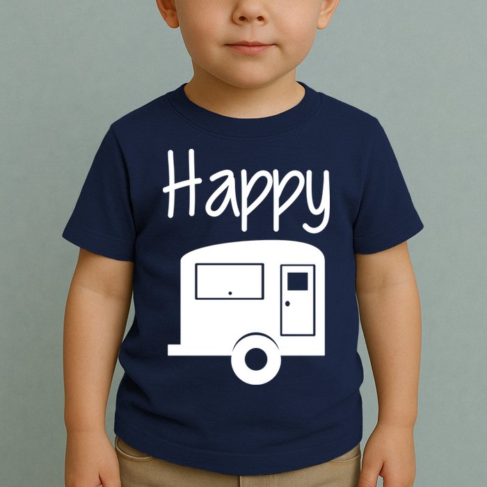 Happy Camper RV Camping Toddler T-Shirt