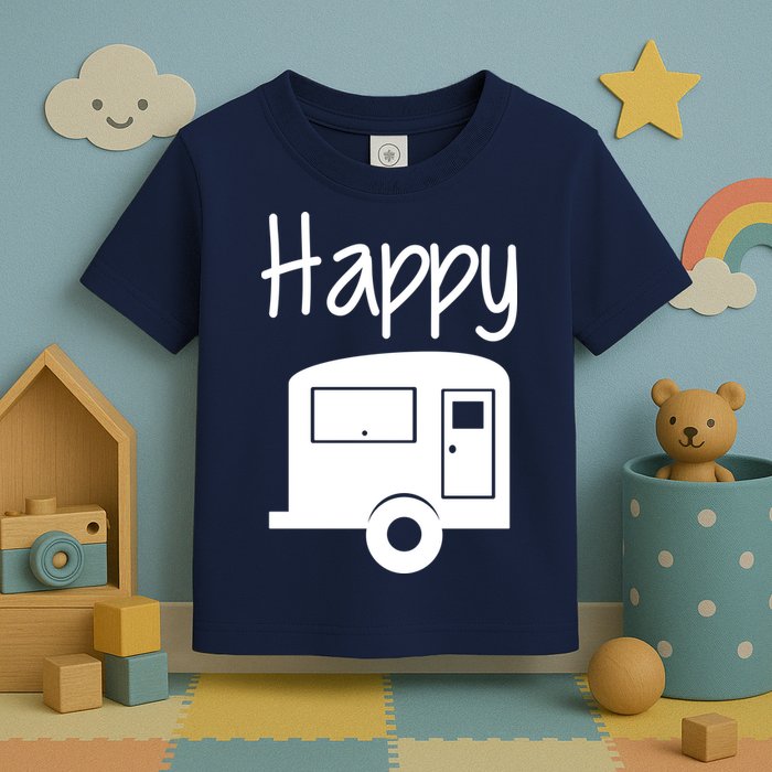Happy Camper RV Camping Toddler T-Shirt