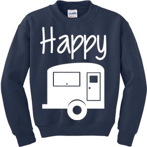 Happy Camper RV Camping Kids Sweatshirt