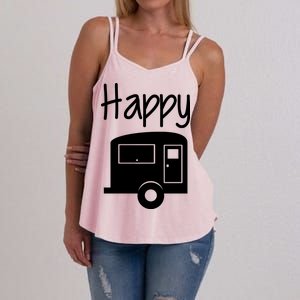 Happy Camper RV Camping Women's Strappy Tank