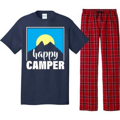 Happy Camper Sunrise Over Mountains Pajama Set