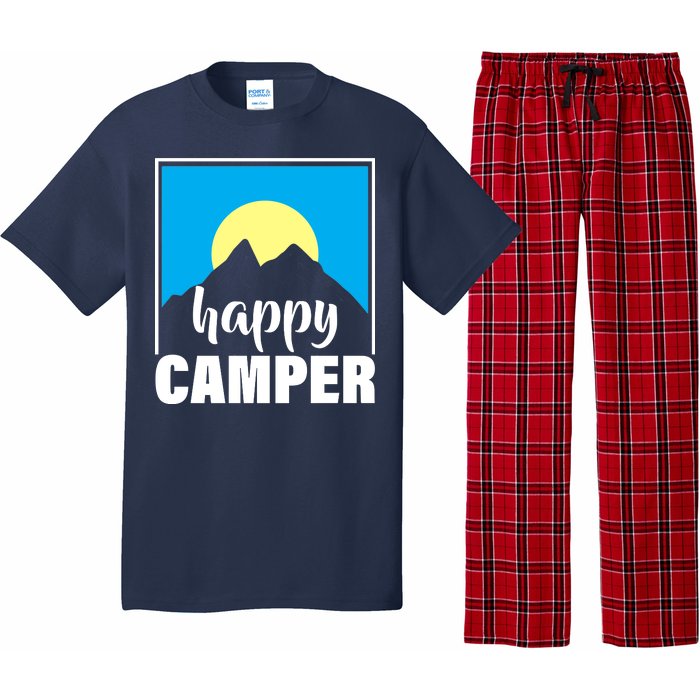 Happy Camper Sunrise Over Mountains Pajama Set