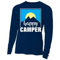 Happy Camper Sunrise Over Mountains Cooling Performance Long Sleeve Crew