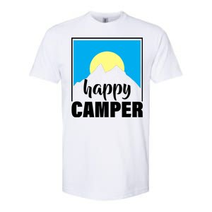 Happy Camper Sunrise Over Mountains Softstyle CVC T-Shirt