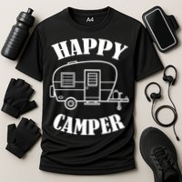 Happy Camper Trailer Cooling Performance Crew T-Shirt