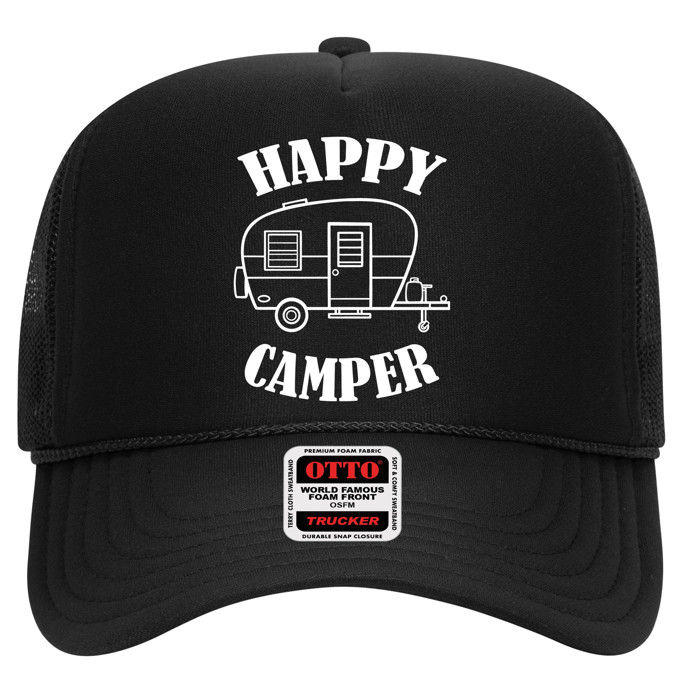 Happy Camper Trailer Hat