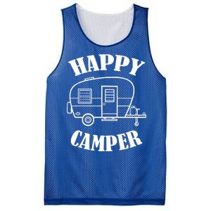 Happy Camper Trailer Mesh Reversible Basketball Jersey Tank