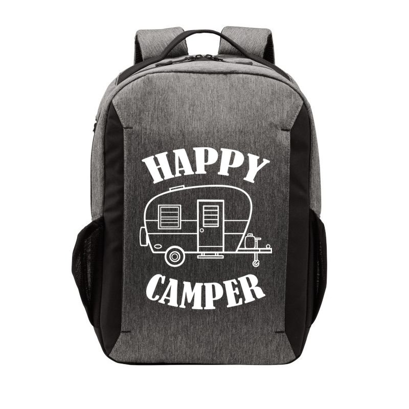 Happy Camper Trailer Vector Backpack