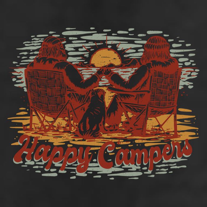 Happy Campers Cool Comfort Performance Bucket Hat