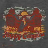 Happy Campers Vector Backpack