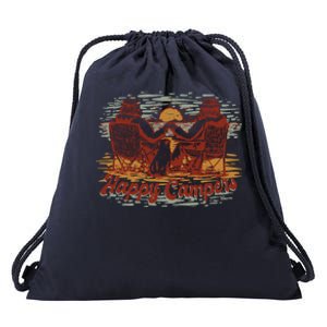 Happy Campers Drawstring Bag