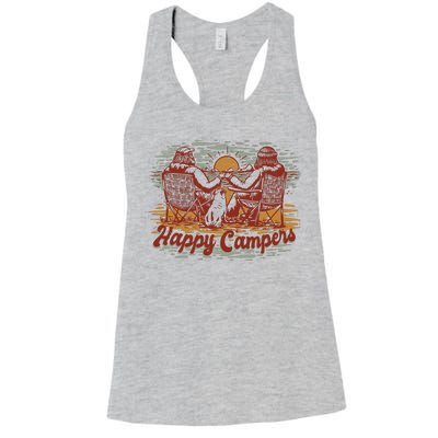 Happy Campers Women's Racerback Tank