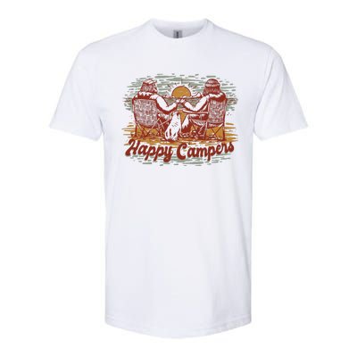 Happy Campers Softstyle® CVC T-Shirt