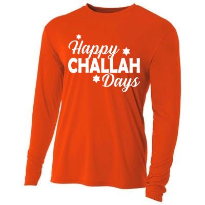 Happy Challah Days Cooling Performance Long Sleeve Crew