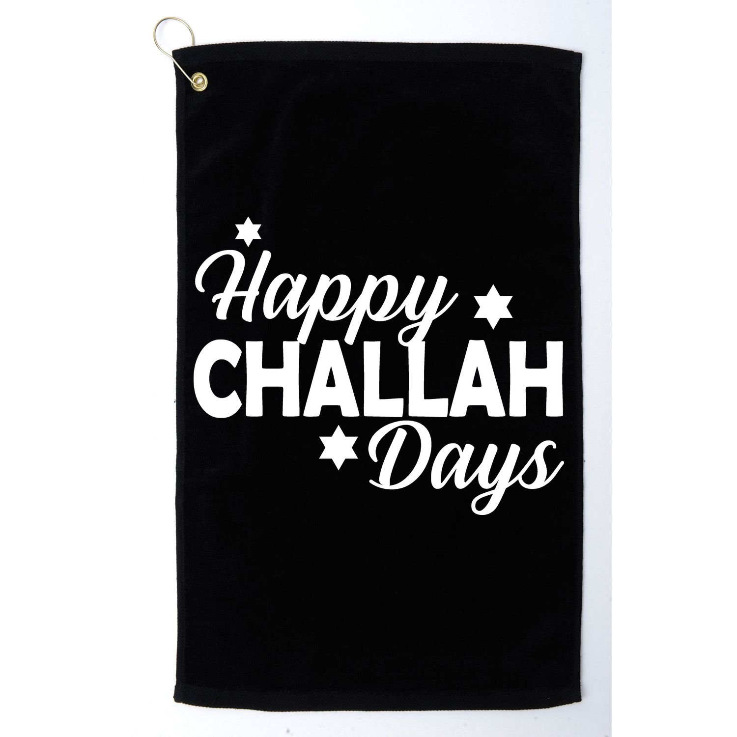 Happy Challah Days Golf Towel