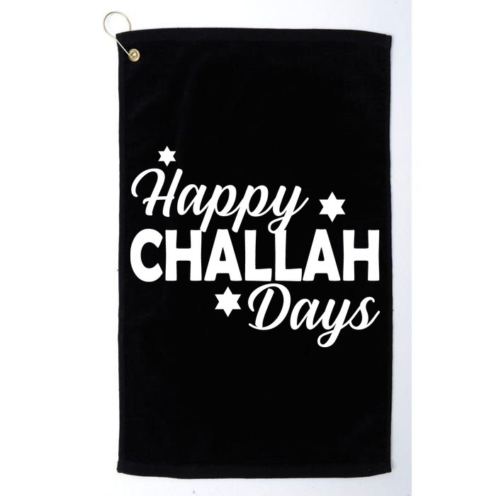 Happy Challah Days Golf Towel