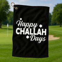Happy Challah Days Golf Towel