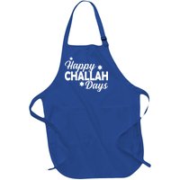 Happy Challah Days Full-Length Apron With Pockets