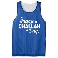 Happy Challah Days Mesh Reversible Basketball Jersey Tank