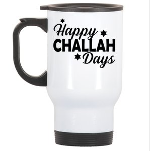 Happy Challah Days Stainless Steel Travel Mug