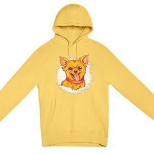 Happy Chihuahua Premium Pullover Hoodie