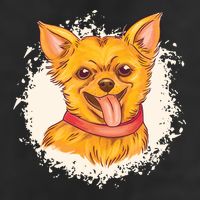 Happy Chihuahua 15oz Campfire Ceramic Mug