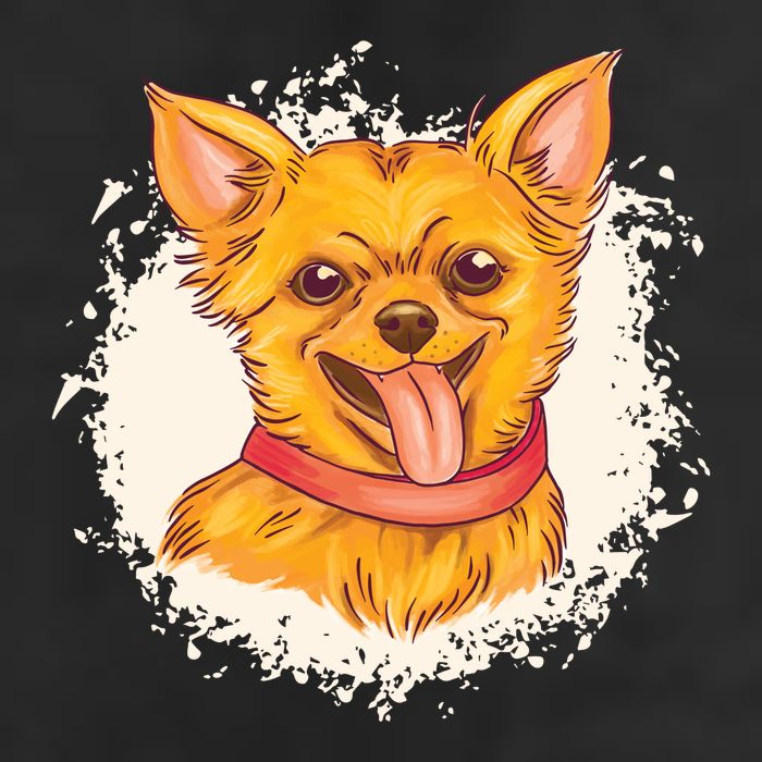 Happy Chihuahua 15oz Campfire Ceramic Mug