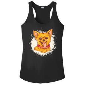 Happy Chihuahua Ladies PosiCharge Competitor Racerback Tank