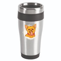 Happy Chihuahua 16oz Travel Tumbler
