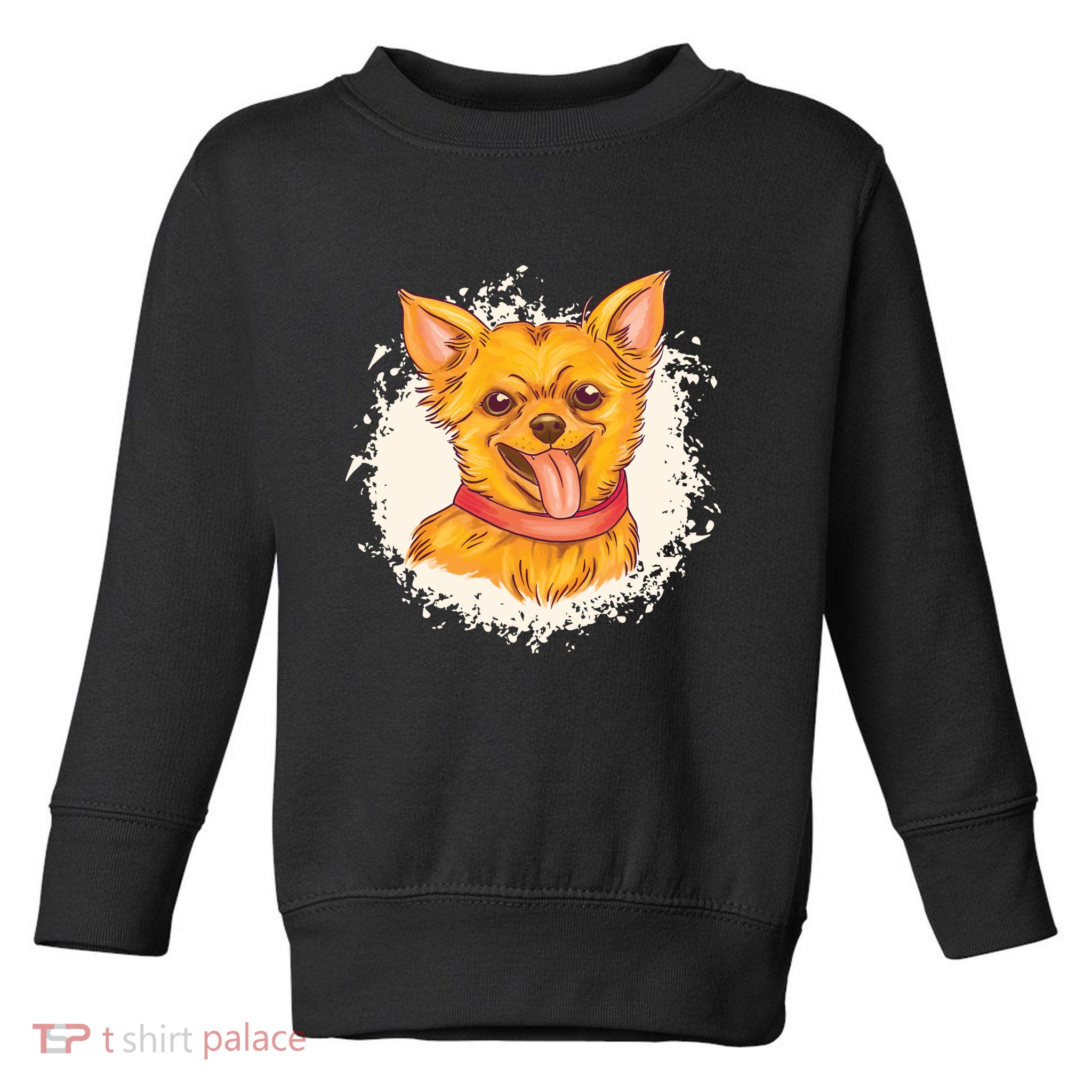 Happy Chihuahua Toddler Sweatshirt