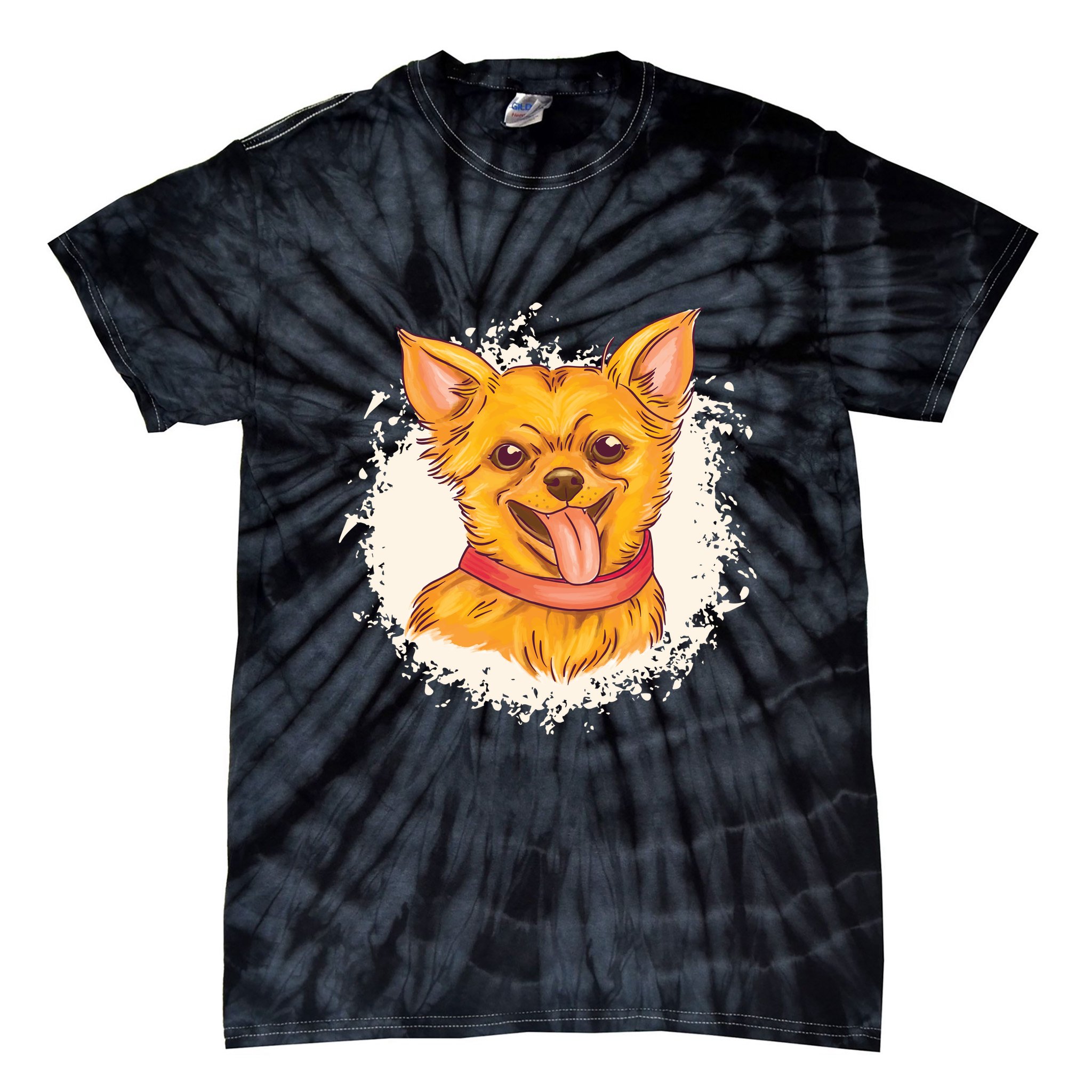 Happy Chihuahua Tie-Dye T-Shirt