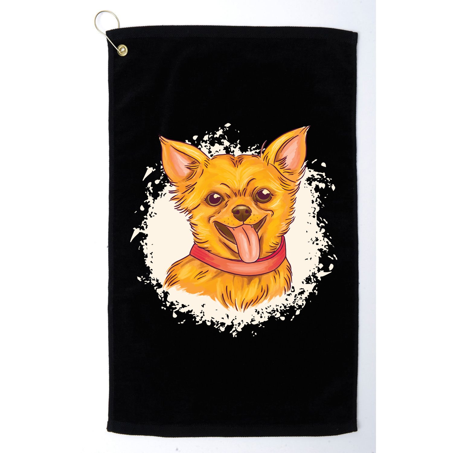 Happy Chihuahua Golf Towel