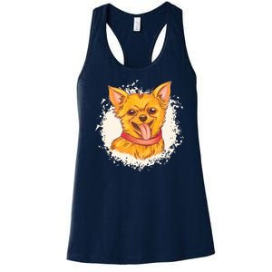 Happy Chihuahua Women's Racerback Tank