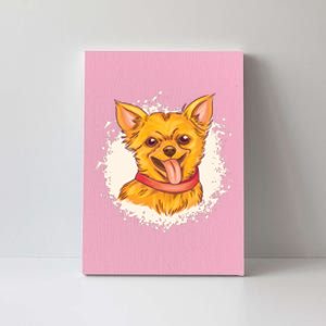 Happy Chihuahua Canvas