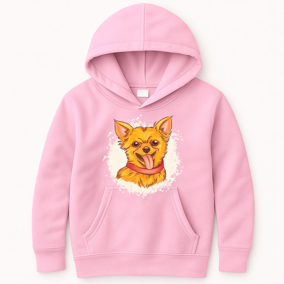 Happy Chihuahua Kids Hoodie