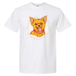 Happy Chihuahua Garment-Dyed Heavyweight T-Shirt