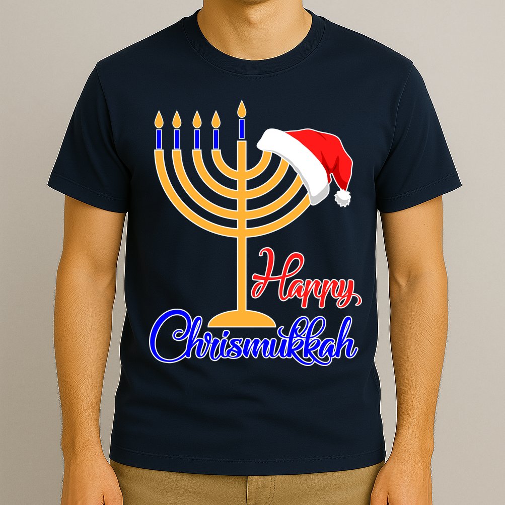 Happy Chrismukkah Christmas Hanukkah T-Shirt