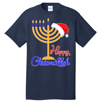 Happy Chrismukkah Christmas Hanukkah Tall T-Shirt