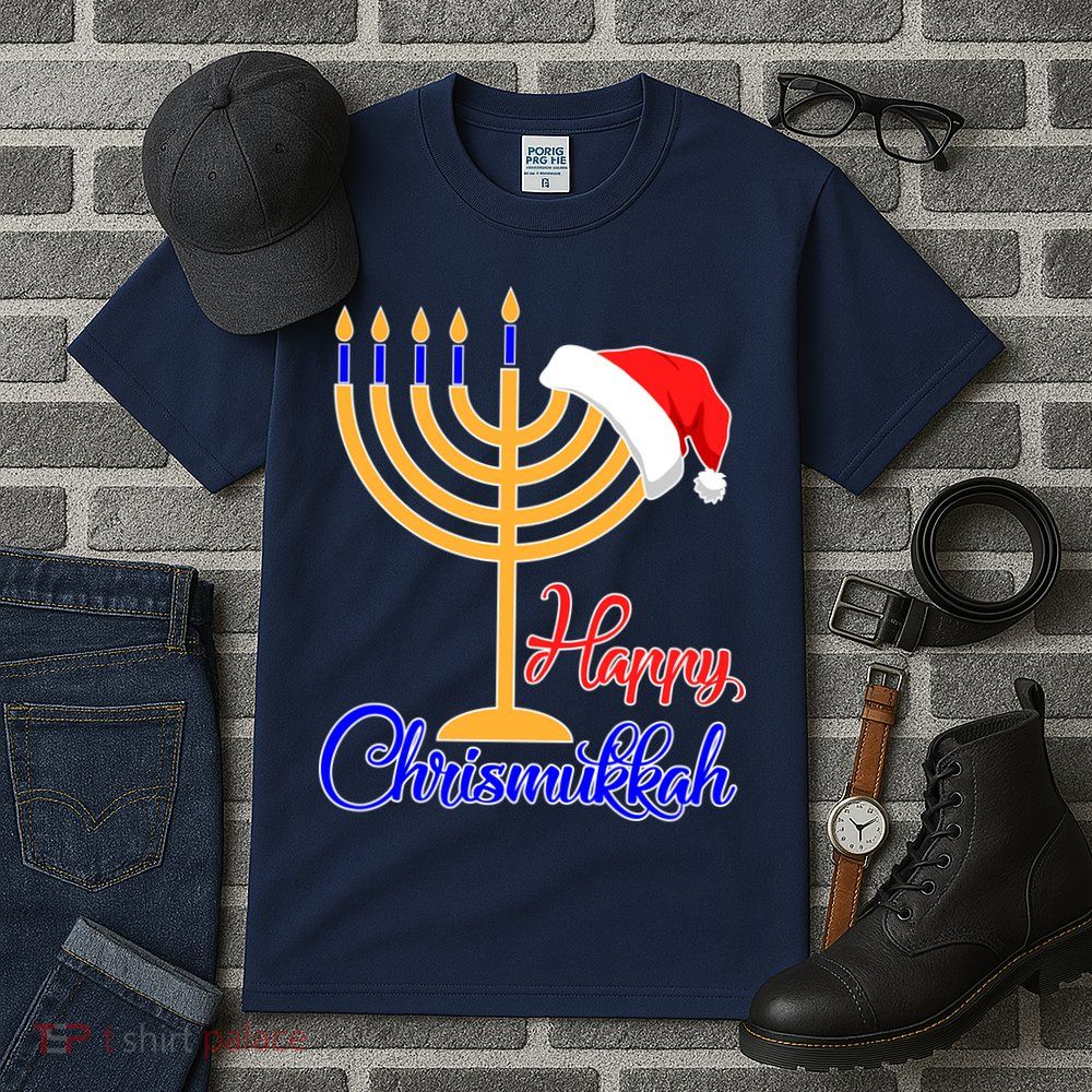 Happy Chrismukkah Christmas Hanukkah Tall T-Shirt