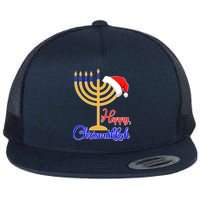 Happy Chrismukkah Christmas Hanukkah Flatbill Hat