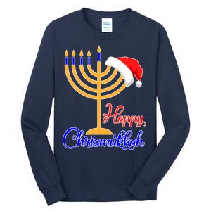 Happy Chrismukkah Christmas Hanukkah Tall Long Sleeve T-Shirt