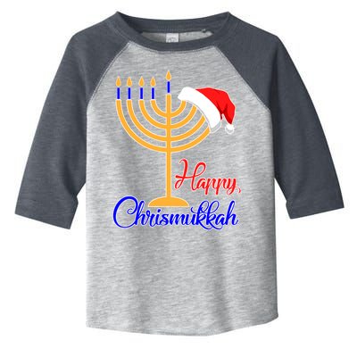 Happy Chrismukkah Christmas Hanukkah Toddler Fine Jersey T-Shirt