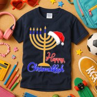 Happy Chrismukkah Christmas Hanukkah Kids T-Shirt