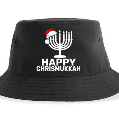 Happy Chrismukkah Hanukkah Sustainable Bucket Hat