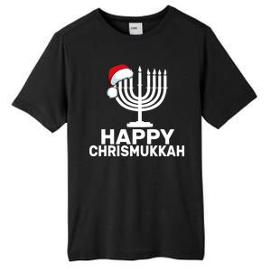 Happy Chrismukkah Hanukkah Tall Fusion ChromaSoft Performance T-Shirt